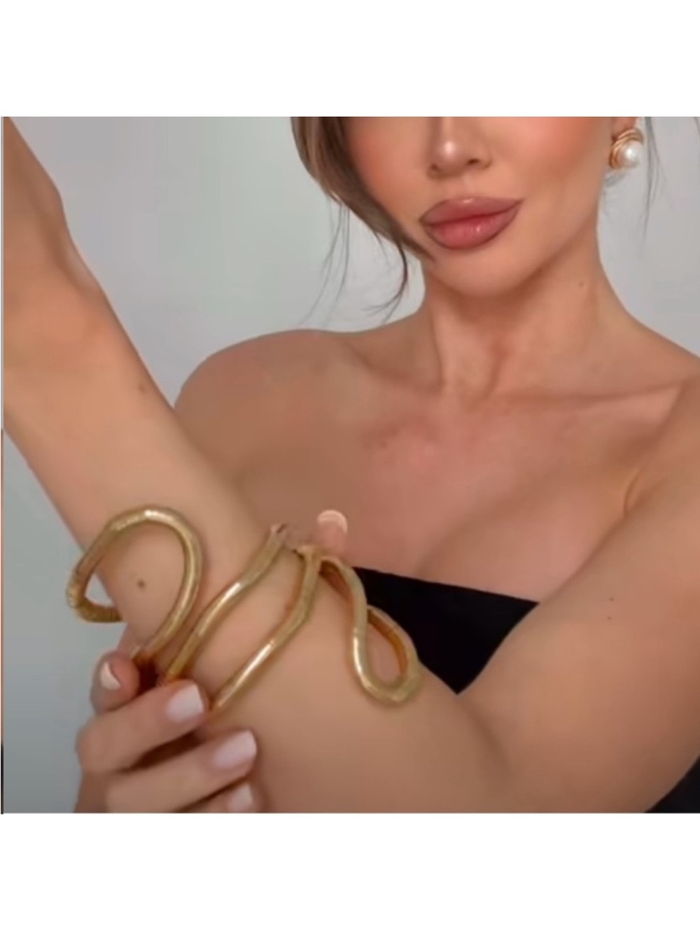 New 24k Gold Plated Bendable Gold Necklace - Picture 7 of 9